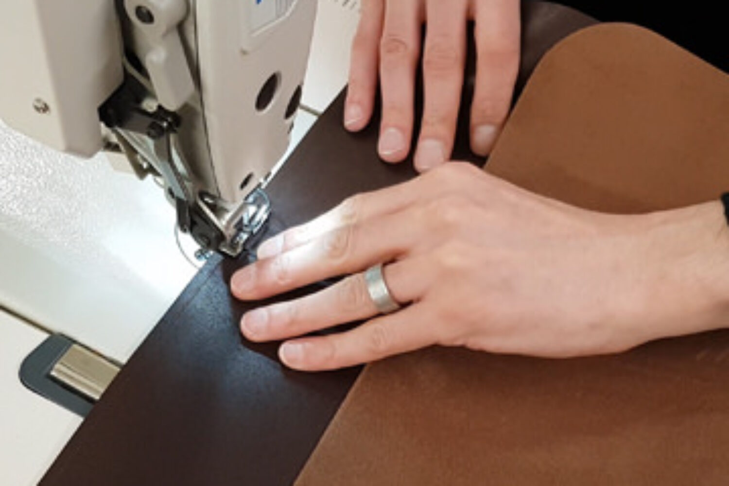 Leather Apron Stitching