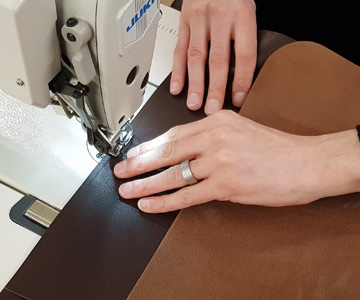 Leather Apron Stitching