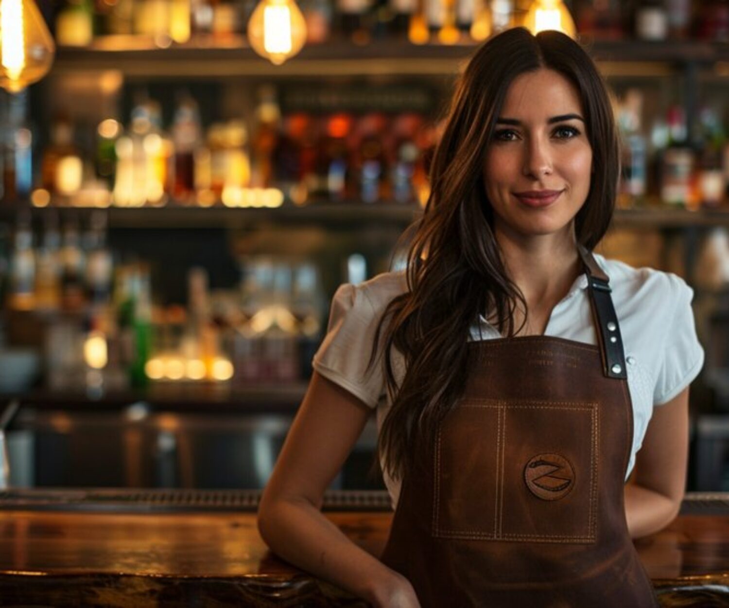 Bespoke Hospitality Leather Aprons